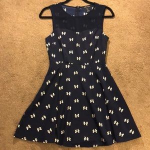 Blue Bow Dress